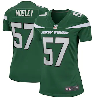 womens nike cj mosley gotham green new york jets game playe